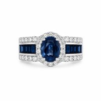 Anello Donna in Oro Zaffiro COLORE.ZMCM
